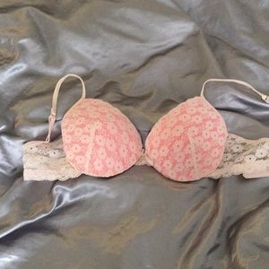 Sexy lace push up bra
